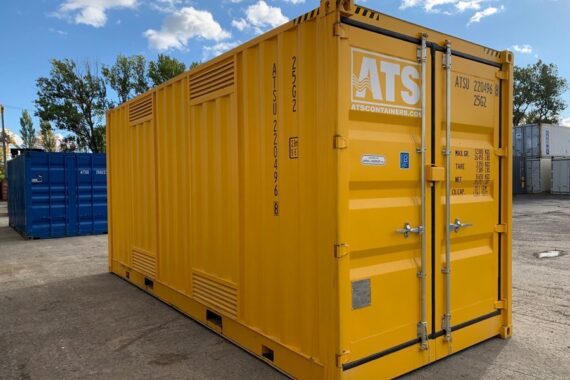 Conteneur 20 Pieds High Cube – Stockage Optimisé avec Hauteur Supplémentaire